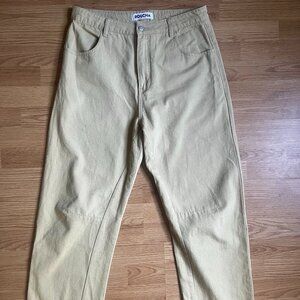 Roucha Denim Pants in Wheat Size "B"